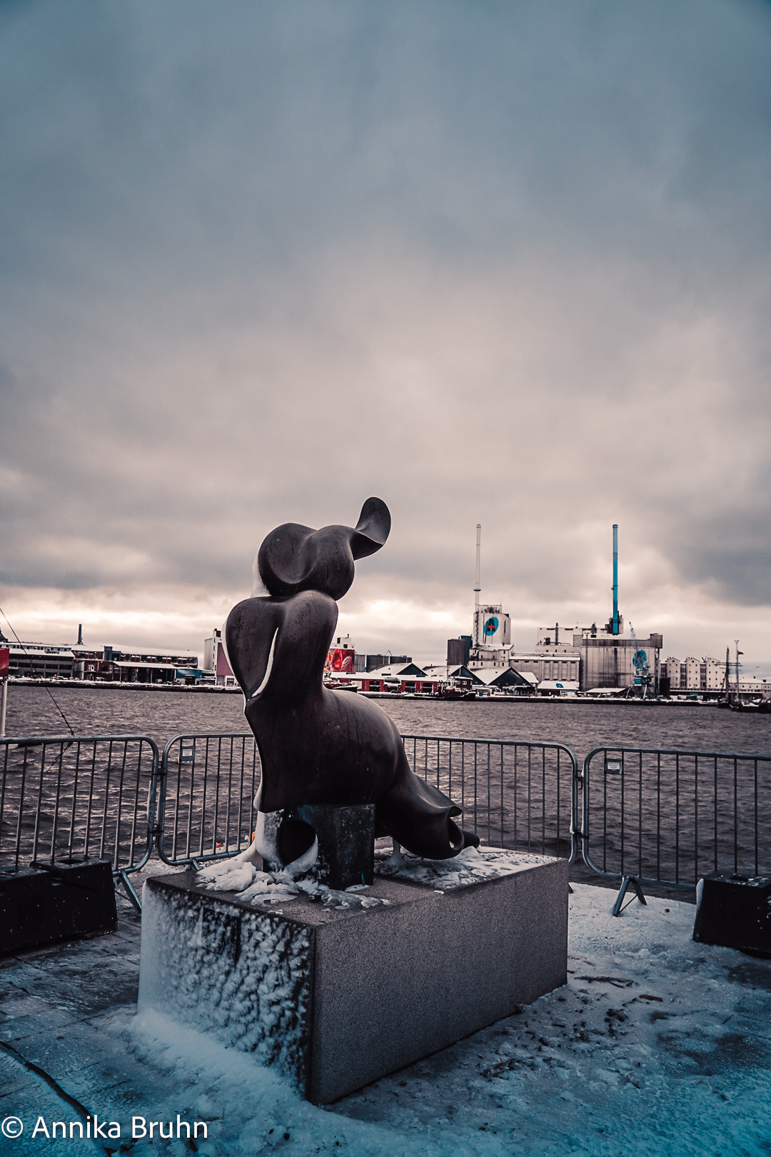 Skulptur havnefronten